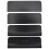 2X Vaydeer Laptop Stand Vertical Computer Stand Vertical Desktop Stand Space-Saving Desktop Storage Rack (3 Slots) 4