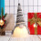 Fmxomd Pitic de Crăciun Nordic Luminos, 25 cm 2