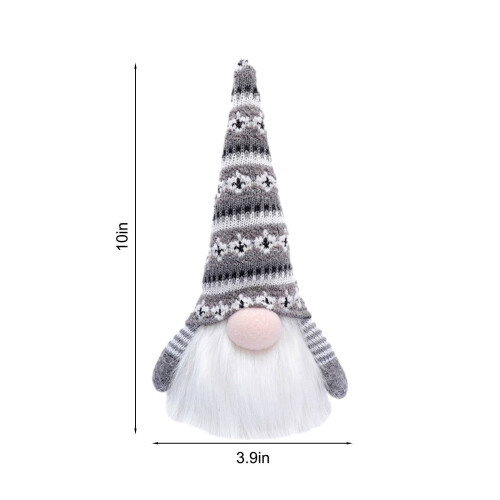 Fmxomd Pitic de Crăciun Nordic Luminos, 25 cm 2