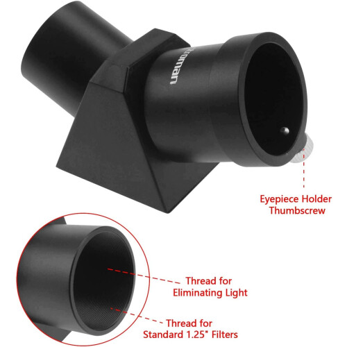 1,25" 45-Prismen-Diagonal für Refraktor-Teleskope 1
