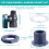 PVC-Regenfassventil 3/4 Zoll DN20 4