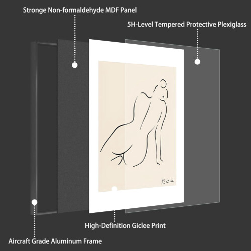 Picasso Friedenstaube Kunstdruck auf Leinwand 1