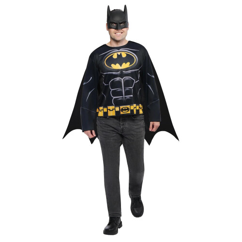 Batman Batman Mens Polyester Costume Top