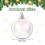 Clear Christmas Balls Plastic 12 pcs 2 inch 2