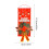 Christmas fabric hanging leg decor 1 piece 2