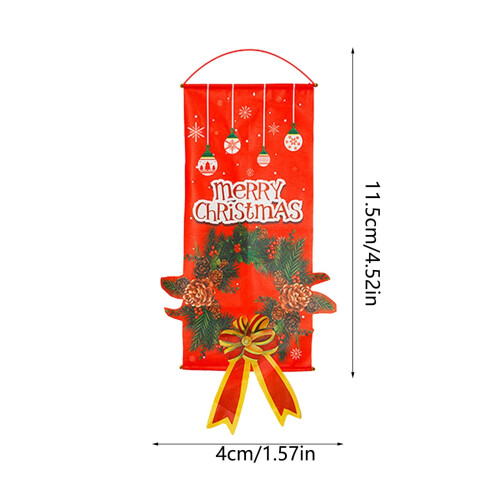 Christmas fabric hanging leg decor 1 piece 1