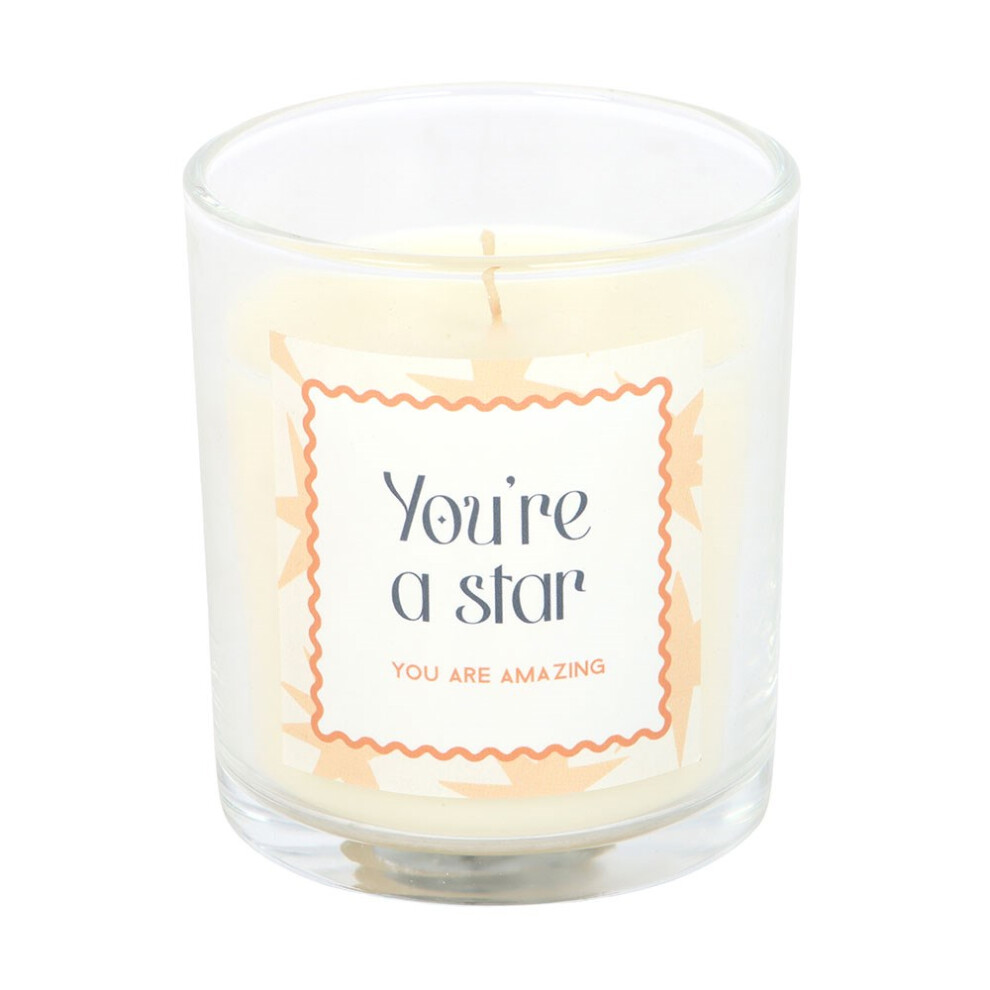 Something Different You're A Star Salted Caramel Scented Candle
