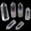 Baguette pointue en cristal de quartz clair – Obélisque hexagonal 5
