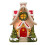 Kersthuisje wierookbrander, hars, 10 cm 4