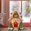 Kersthuisje wierookbrander, hars, 10 cm 5