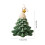 Christmas tree scented soy wax candle, mini tea light, 1 3