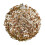Teal Sequin Christmas Tree Ornament 80mm Foam with Pearls 2