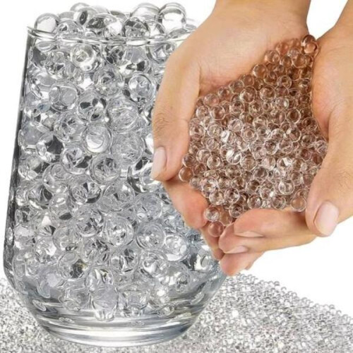 Perline d'acqua trasparenti 40 g (circa 4000 pezzi) 1
