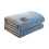 Blauwe microvezel plaid 200x230cm 5