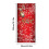 Weihnachtstürdekorationshülle 90 x 200 cm 3