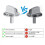 2 PCS Upgrade 5304525746 Long Stem Stove Knobs Replacements, Compatible with Gas Stove Range Oven Knobs 4