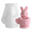 Teacup Hare Silicone Molds Easter Candle Silicone Mould for 1