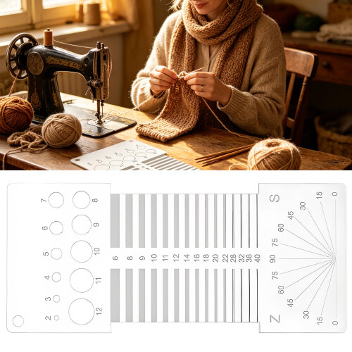 Clear Sewing Ruler High Accuracy Measuring-Transparent 1