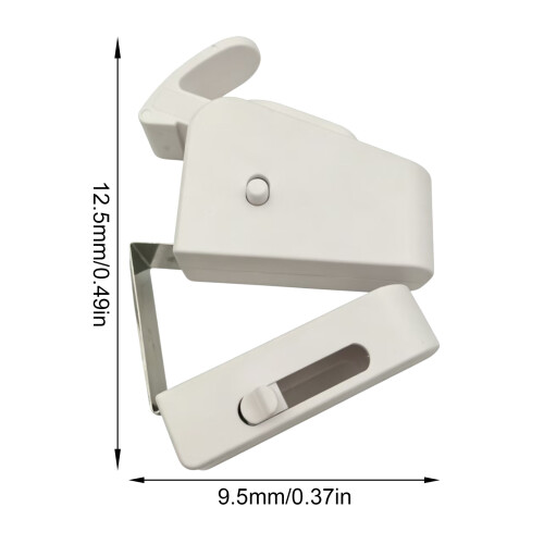 Practical ABS and Stainless Steel Childproof Door Lock Simple To 2