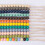 Embrasses de rideau en perles de bois 76 cm x2 3