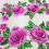 Polyester Flower Embroidery Applique For Shirts-Sky Blue 5