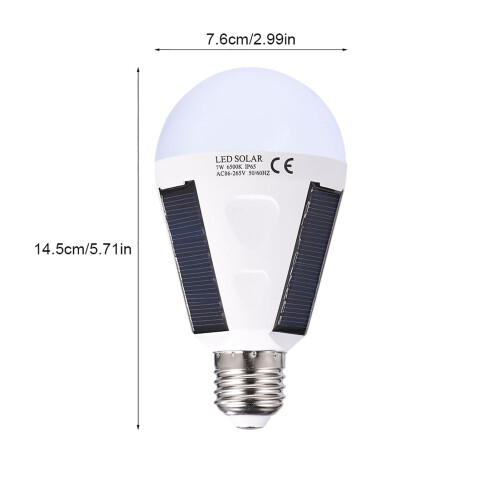 Φορητό ηλιακό φως LED αδιάβροχο 12W 1
