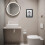 Funny Monkey in Bathtub Wall Art Black and White Canvas 2