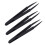 30 Pcs Black Plastic Electronic Pointy Tip Anti-Static Tweezers 2