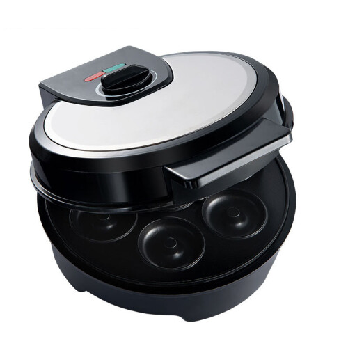Electric Donut Maker Automatic Heating Egg Cake Bread Baking Machine 700W Kitchen Breakfast Makes 7 2