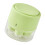 Durable Polypropylene Materials Ice Tray With Push Button-Green 1