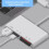 Multi-Port Memory Card Reader Compatible With iPhone/iPad - USB-C TF/SD/MS Card to Mobile & Computer Adapter 4