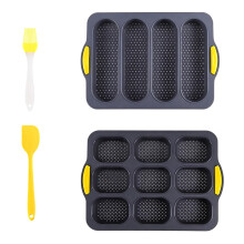 Komplettes Brotbackset mit antihaftbeschichteten-4-teiliges Set