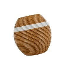 Rattan Woven Flower Vases Handmade Woven Vases for Dried-S 252C