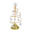 13 inch Pre-lit LED Crystal Christmas Tree Slim Desktop 2