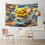 Pikachu-seinätaide 60x40 tuumaa 2