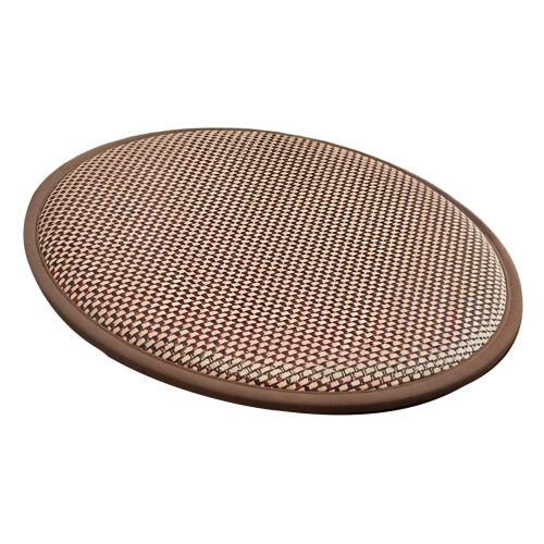 Round Cushion With Breathable Designs For-dotted brown 40cm