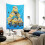 Minions-gobeliiniseinävaate 60x40 tuumaa 2