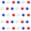 Five Colorful Star Patterned Paper Streamers Garlands For 1