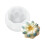 Flexible Silicone Baking Tool Easy Cleaning 3D Flower Shaped-6 1