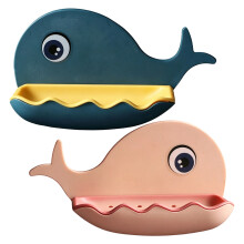 Stylish Whale Shape Bathroom Accessory With-blue powder
