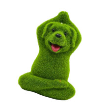 Grillig Yoga Hond Standbeeld Beeldje Duurzaam Hars Tuinornament
