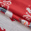 Christmas Tree Snowflake Blackout Curtain Red Grommet 1 7