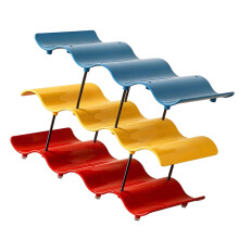 Moderner, farbenfroher Becherhalter für optimale-Farbe 3. Etage