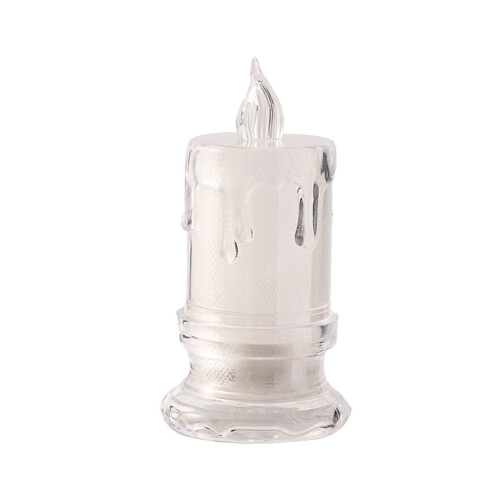 LED krystallys ornament varm hvid 2-pak 1