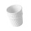 Ceramic Treat Cup Ice Cream Cone Shape Bowl Dessert-White 1