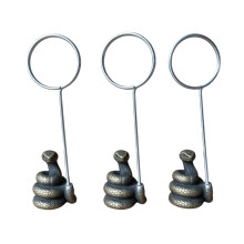 Delicate Miniature Metal Bookmarks Clip Feature Chinese-Snake