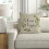 Housse de coussin Couronne de branches d'olivier 18x18 3