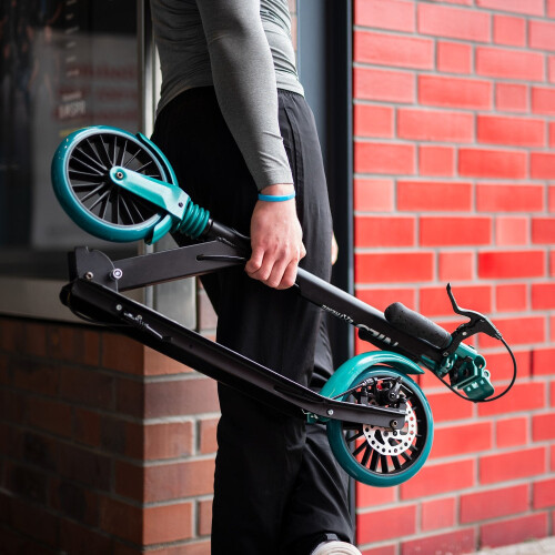 Folding Kick Scooter, Adjustable Height, Lightweight 1
