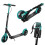 Folding Kick Scooter, Adjustable Height, Lightweight 4