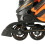 Pattini in linea, nero-arancione, taglia 42 6